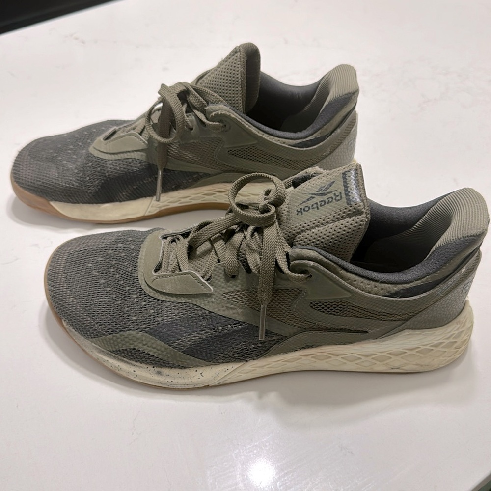 Reebok Nano X Men’s 9.5 in dark green/black